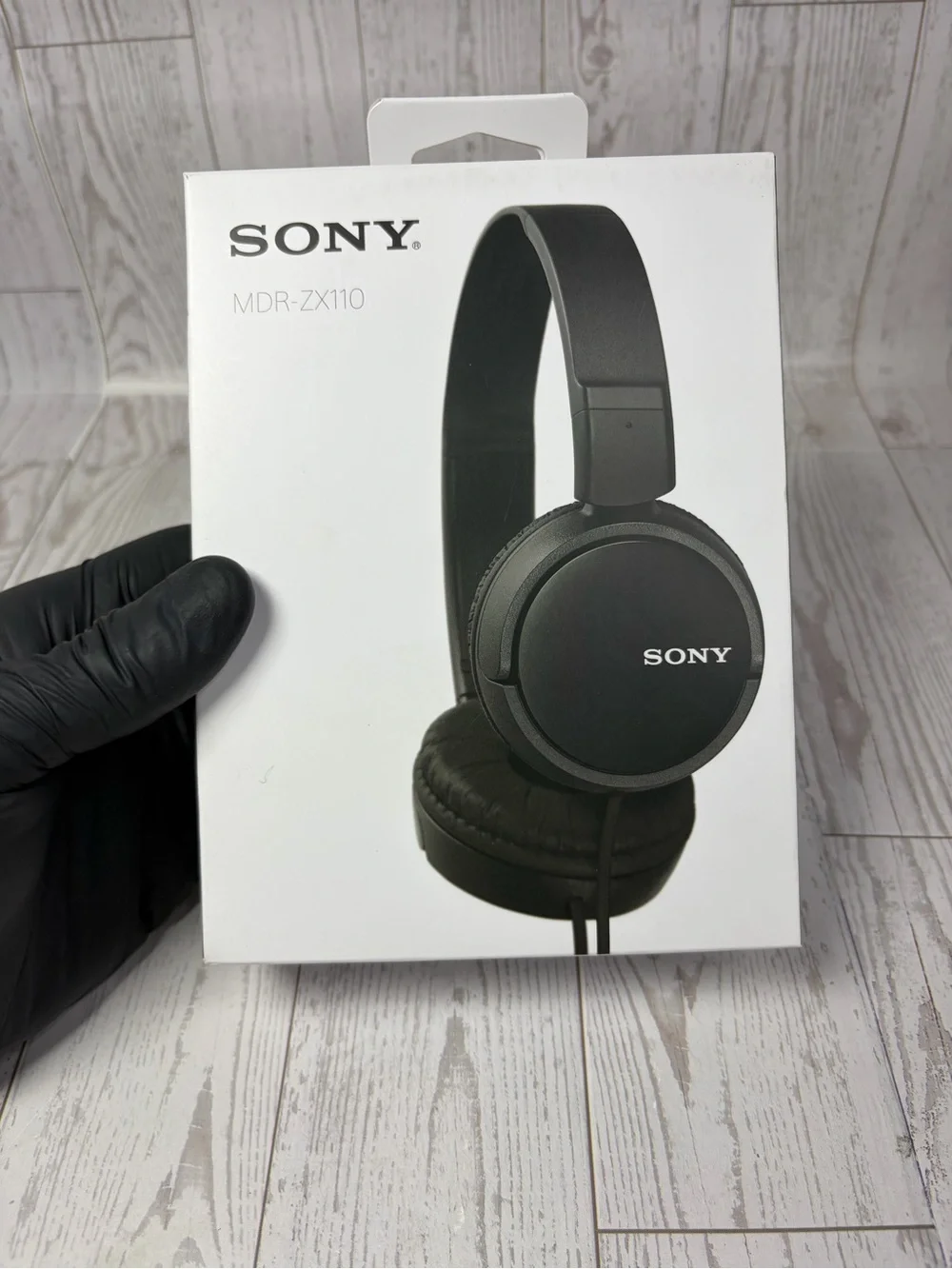 Sony Black On-Ear Wired Headphones with Cushioned Ear Pads